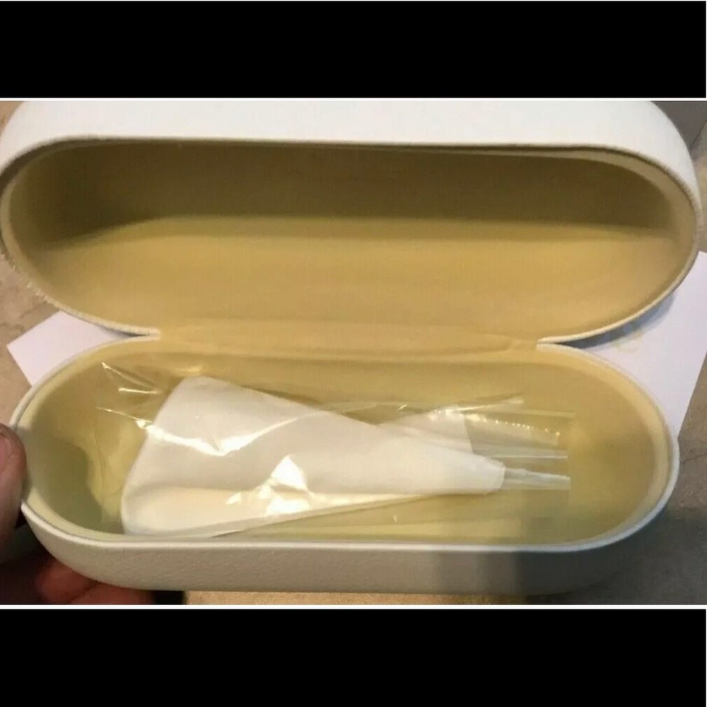 Chloé Sunglasses Empty Case White w/ Box 2” Deep - Picture 2 of 2